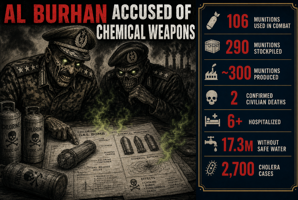 Al-Burhan Accused: Sudan’s Chemical Weapons Programme Exposed