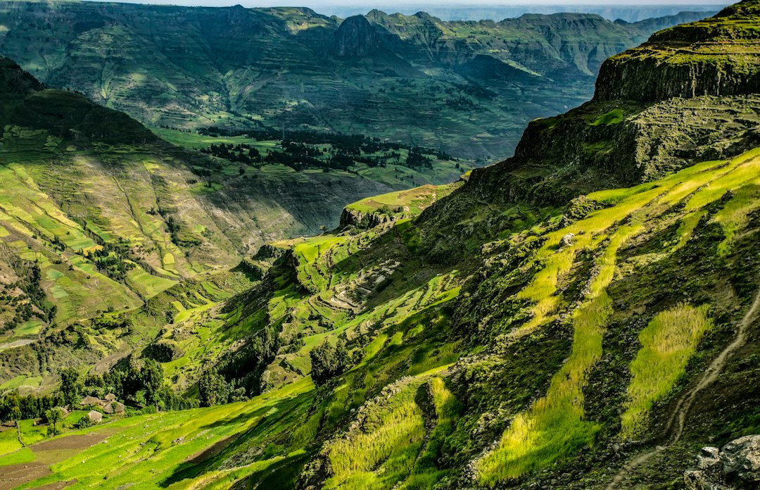 Ethiopian landscape near Abune Yosef; illustrative photograph