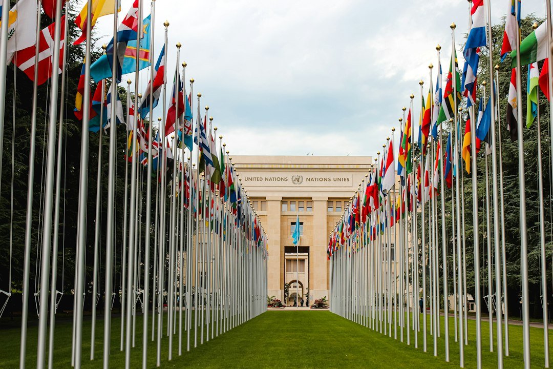 International flags; illustrative image for UN diplomacy on Yemen